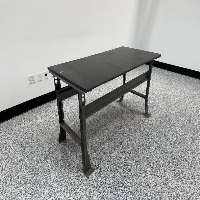 5' Black Stationary Lab Table image 0